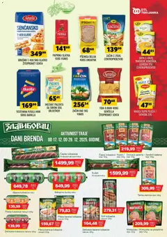 Tekijanka katalog - pregled Tekijanka kataloga - važi od 17.12.2025 | Strana: 7 | Proizvode: Palenta, Paprika, Brašno, Slanina
