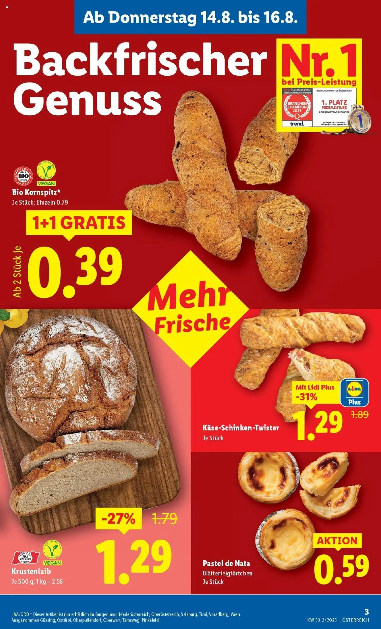 Lidl Flugblatt - Wien gültig ab 14.08.2025 | Seite: 5