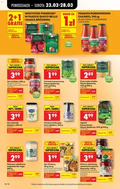 Pogląd oferty "Ogórki konserwowe Nasza Spiżarnia, 870 g/450 g, Canned cucumbers" - ważna od 23.03.2026 | Strona: 58