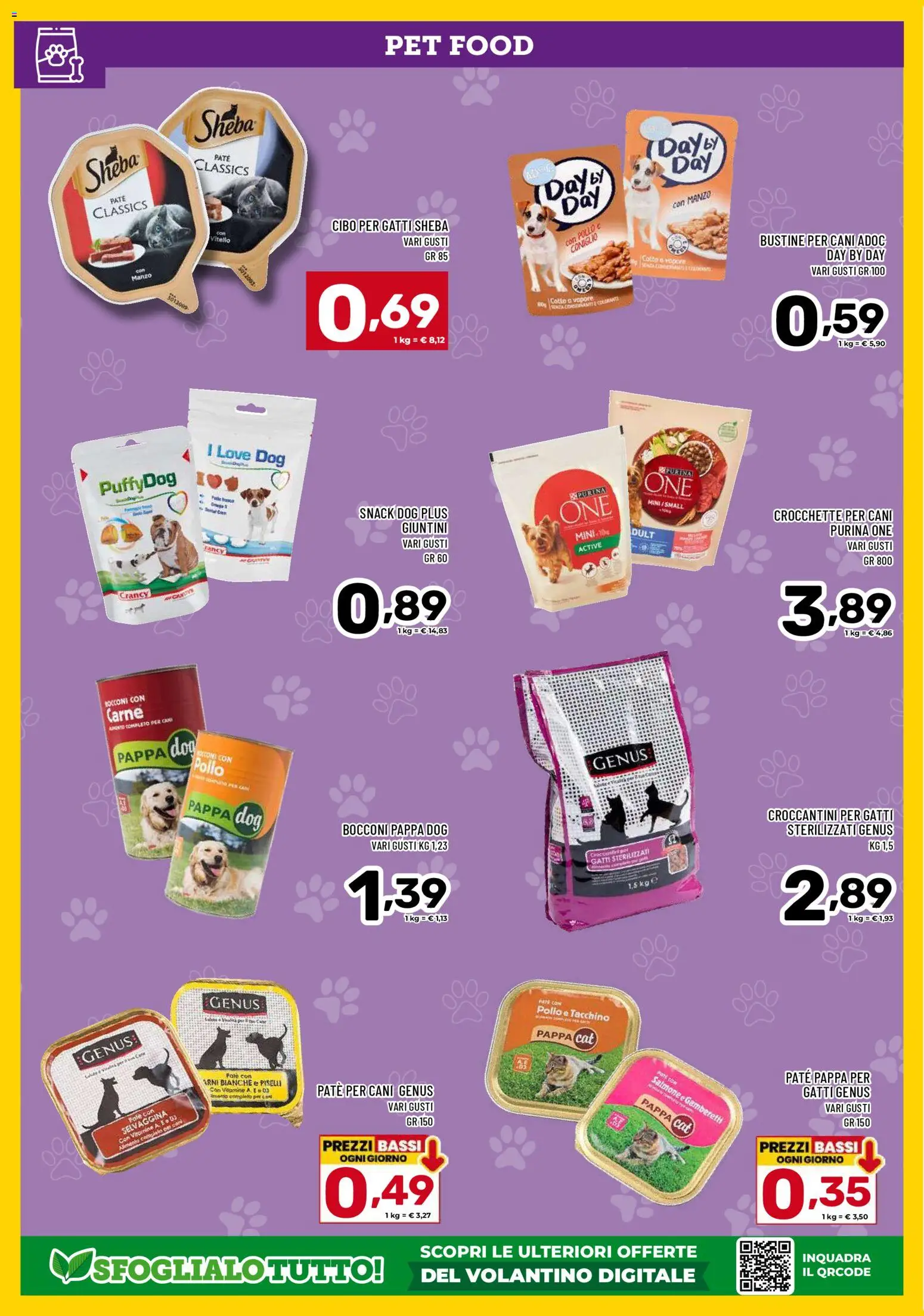 Volantino Il Centesimo del 17.04.2026 | Pagina: 16 | Prodotti: Pollo, Salmone, Crocchette, Vitello