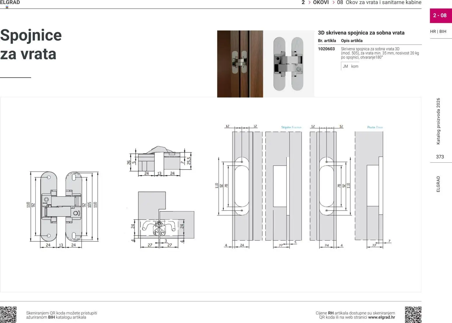 Elgrad katalog | vrijedi od 17.02.2026 | Stranica: 12 | Proizvodi: Vrata