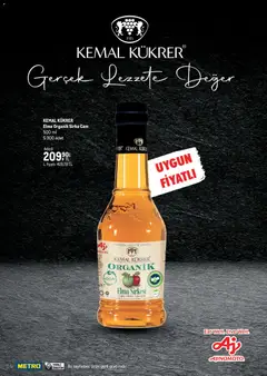 27.11.2025 tarihinden itibaren geçerli olan Metro kataloğu önizlemesi | Sayfa: 14 | Ürünler: Elma sirkesi, Sirke, Elma