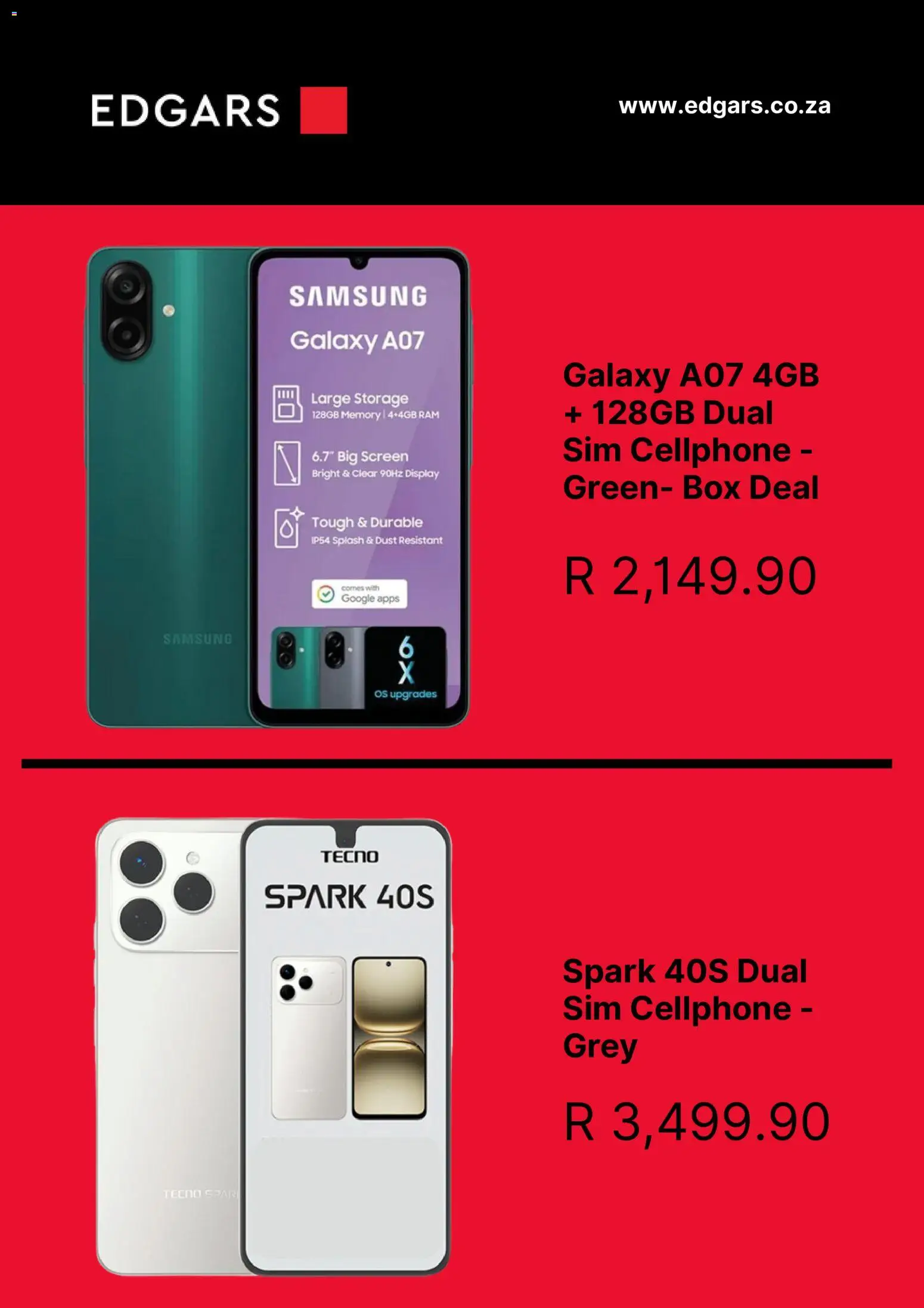 New Edgars catalogue – valid from 28.11.2025 | Page: 5 | Products: Sim, Box