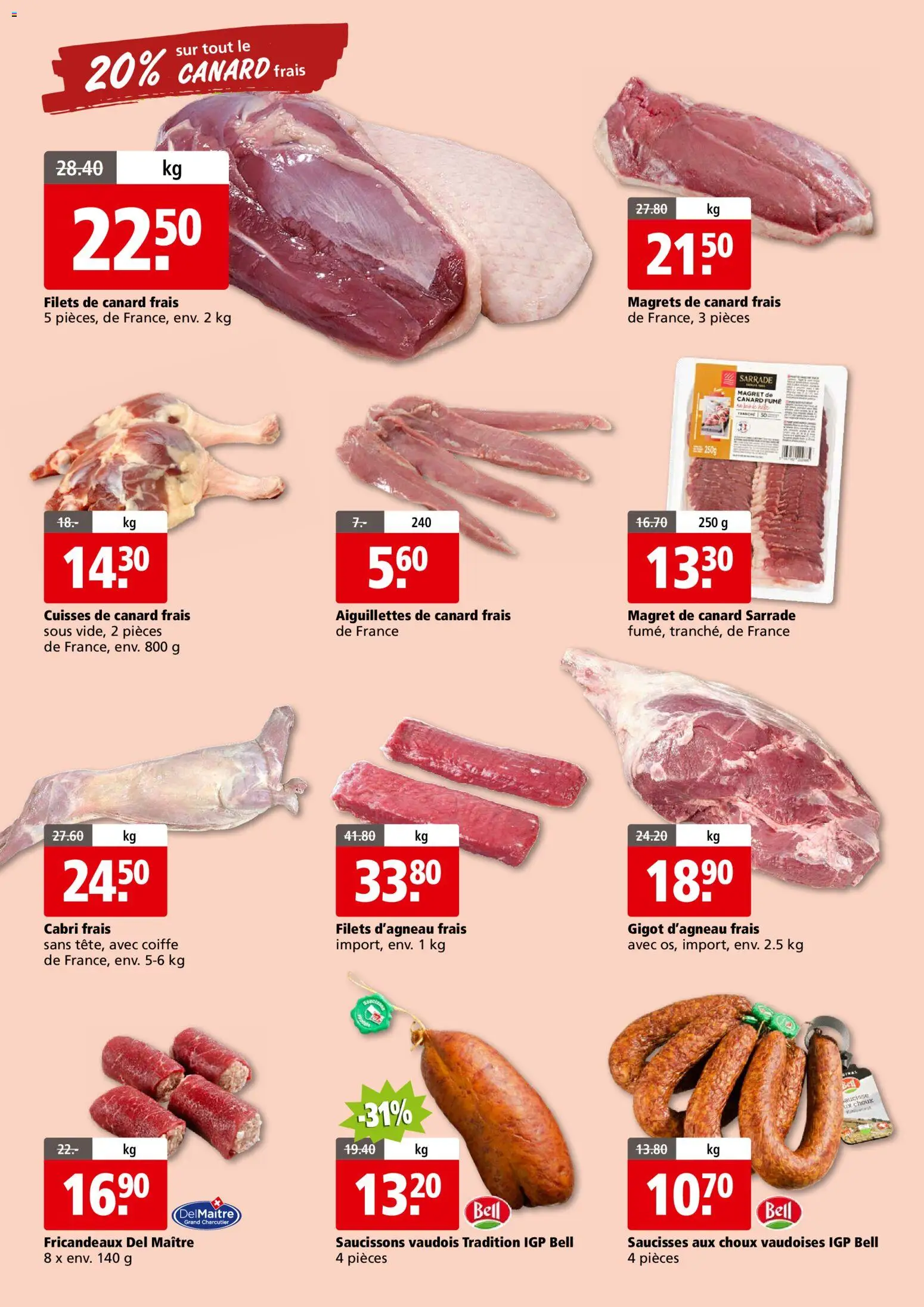 Aligro Aktionen Foire à la Viande Chavannes, Matran, Genf, Sitten – gültig ab 24.11.2025 | Seite: 4