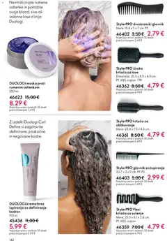 Oriflame katalog akcije – veljaven od 28.01.2026 | Stran: 142 | Izdelki: Glavnik, Krtaca, Krema, Maska