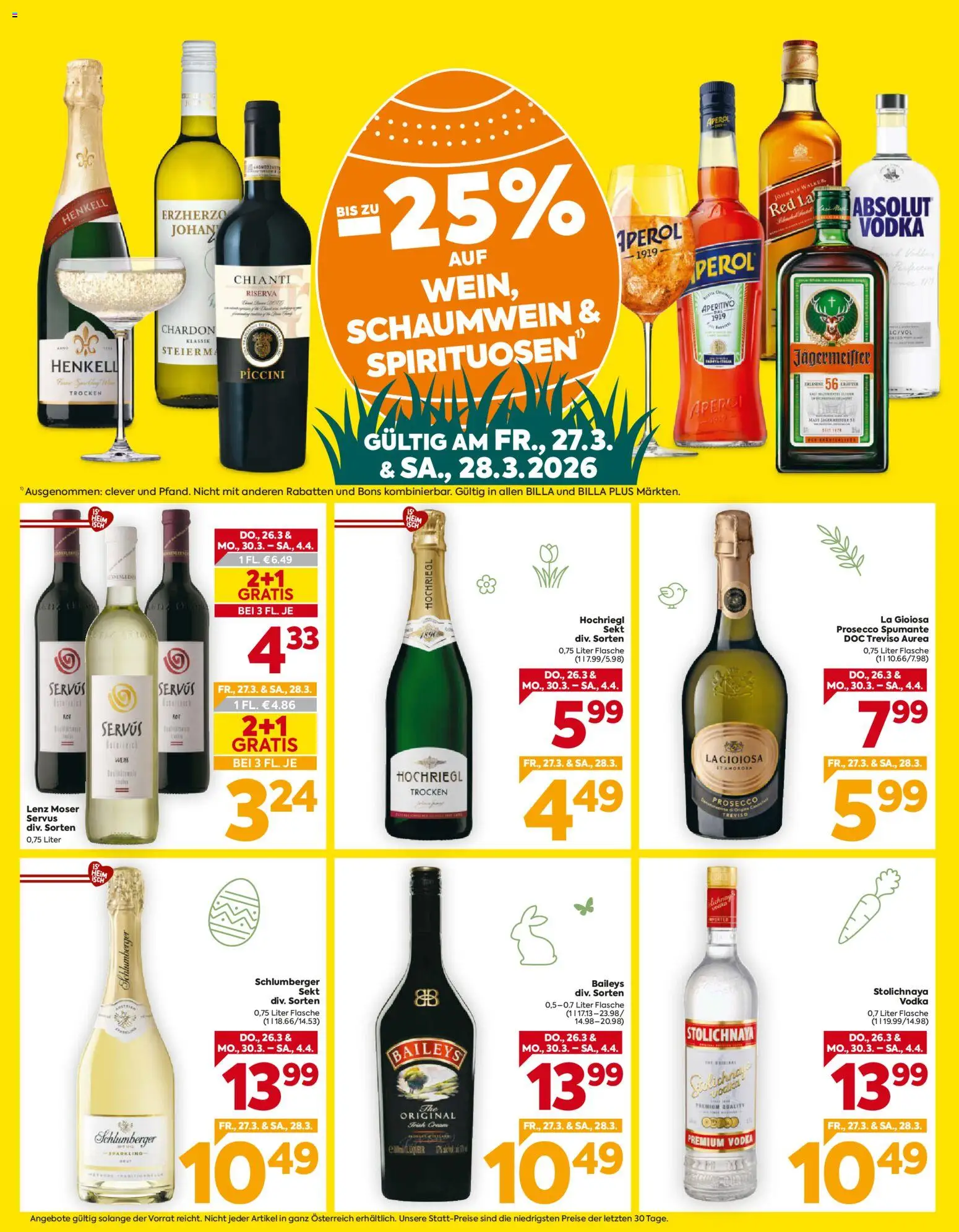 Billa - Flugblatt gültig ab 26.03.2026 | Seite: 2