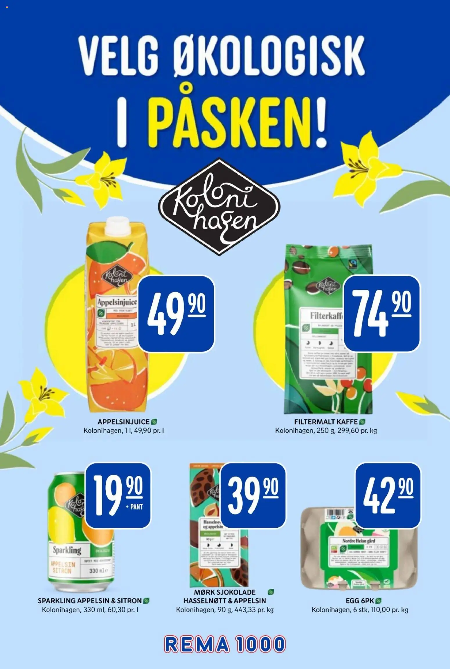 {H1} | Side: 28 | Produkter: Egg, Kaffe, Sjokolade, Sitron