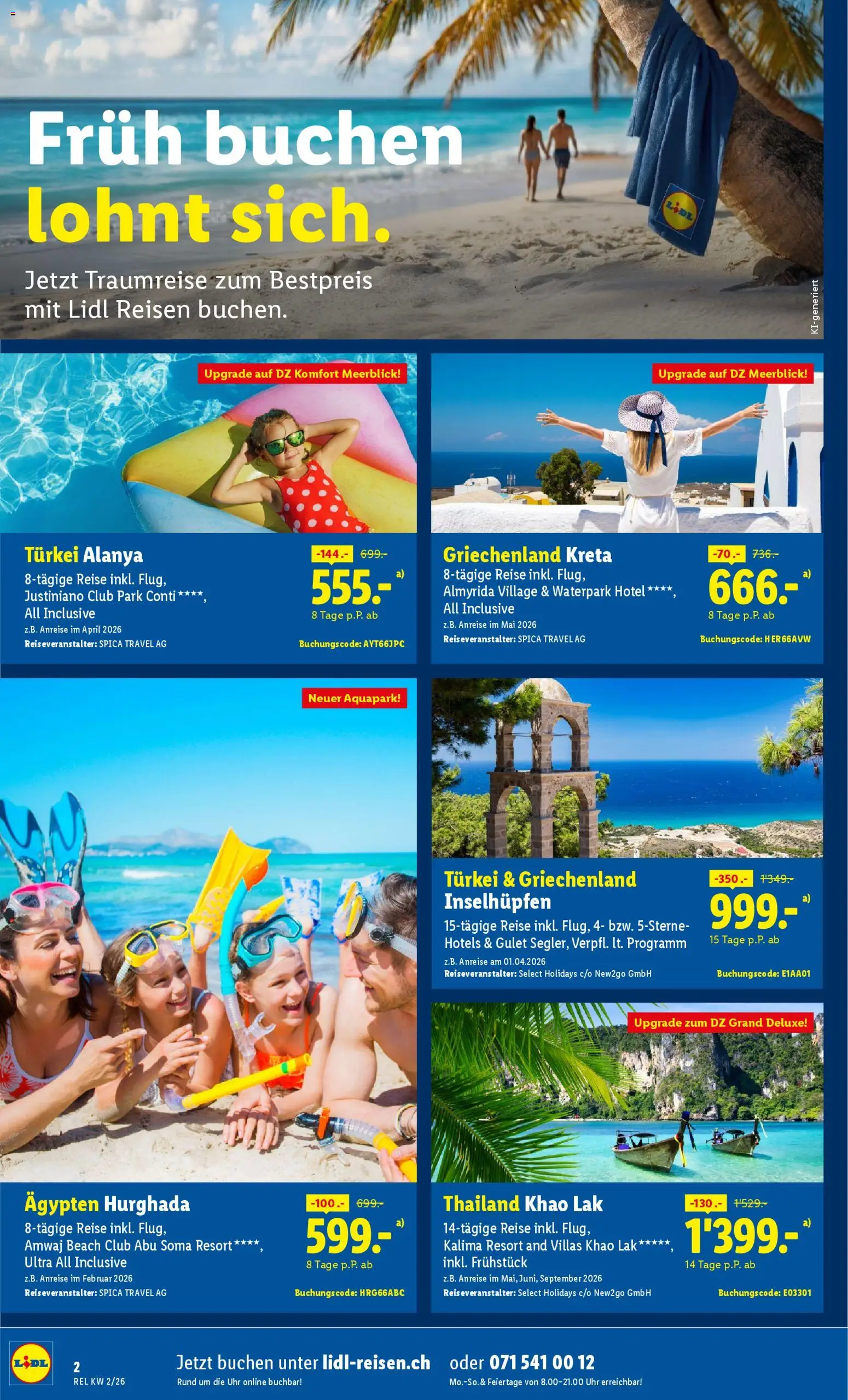 Lidl Aktionen Januar Sonderflyer – gültig ab 08.01.2026 | Seite: 2 | Produkte: Uhr