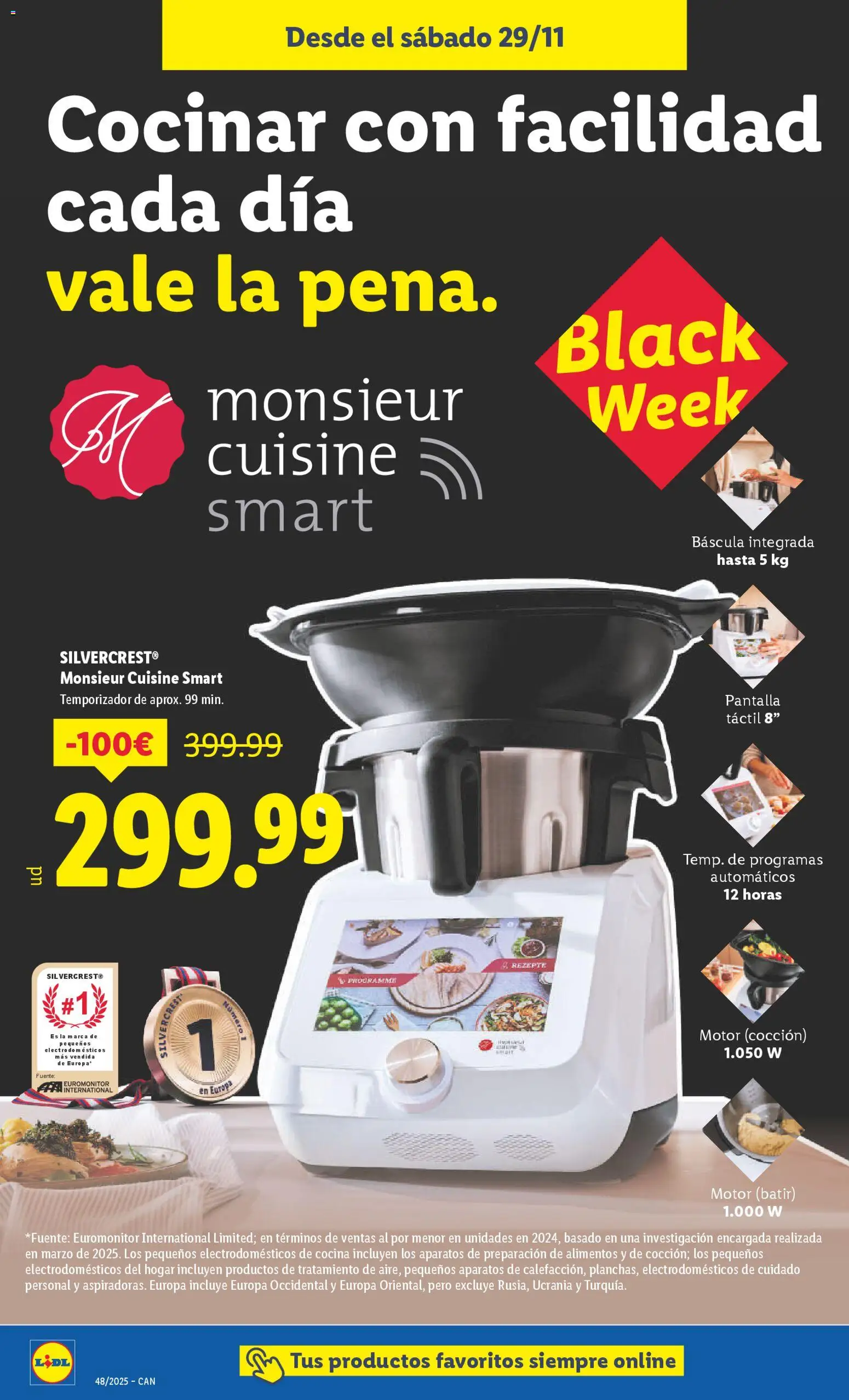 Lidl - Black Friday Canarias │ válido desde el 24.11.2025 | Página: 32 | Productos: Cocina, Κούβα
