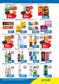 PRIVÁT Akciós újság - amely érvényes a következő dátumtól: 05.02.2026 | Oldal: 3 | Termékek: Kvasac, Tiramisu, Alkohol, Só
