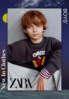 Преглед на ZARA брошура - Boys - Офертите са валидни от 06.01.2026