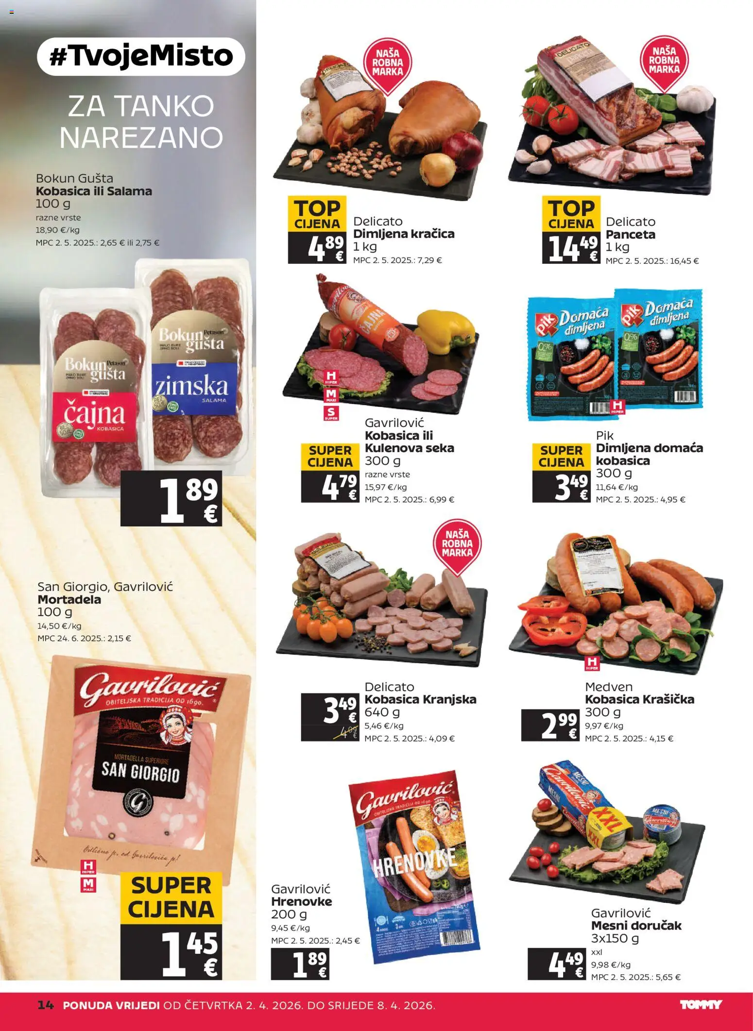 Tommy katalog | vrijedi od 02.04.2026 | Stranica: 14