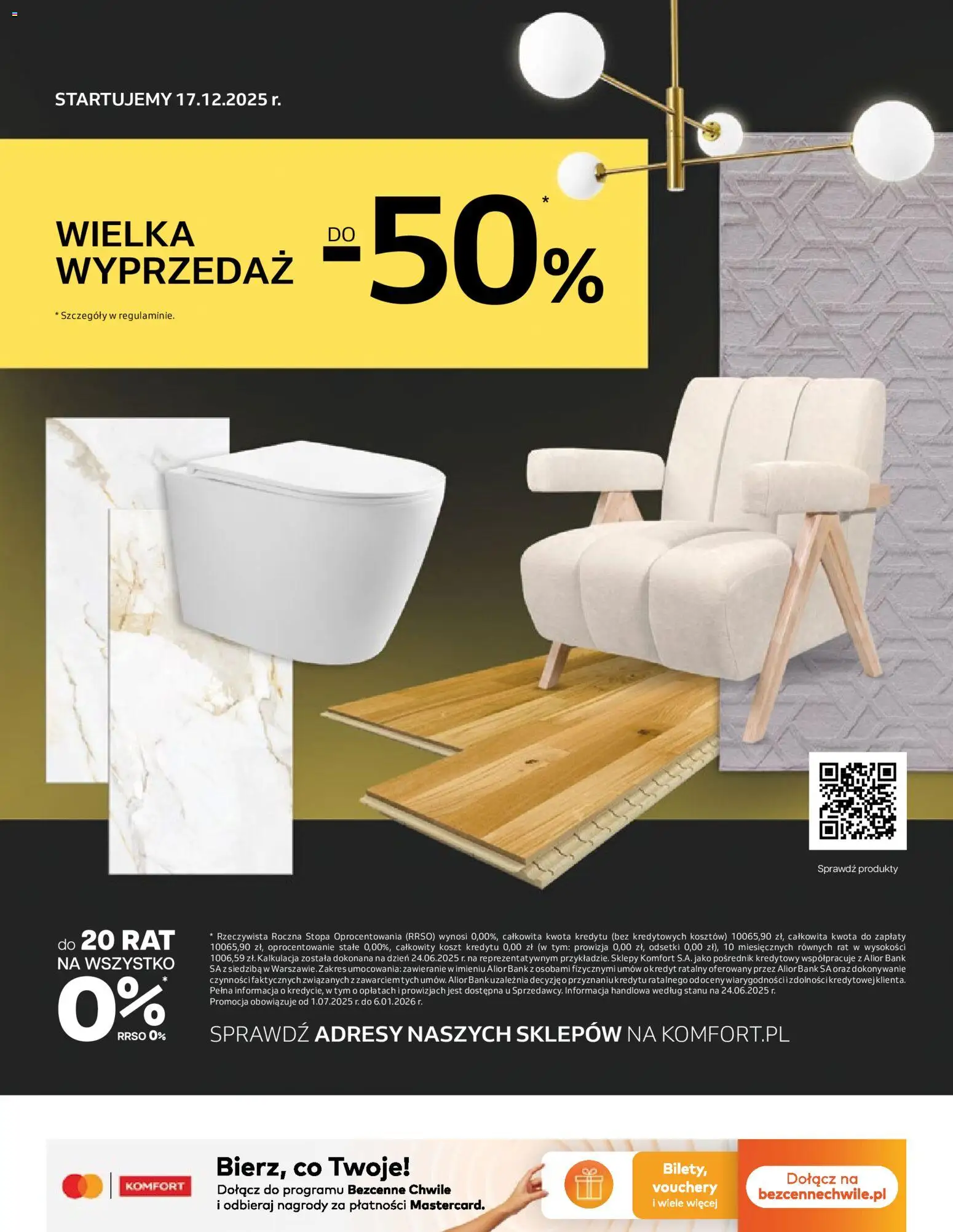 Komfort Gazetka od 03.12.2025 | Strona: 40