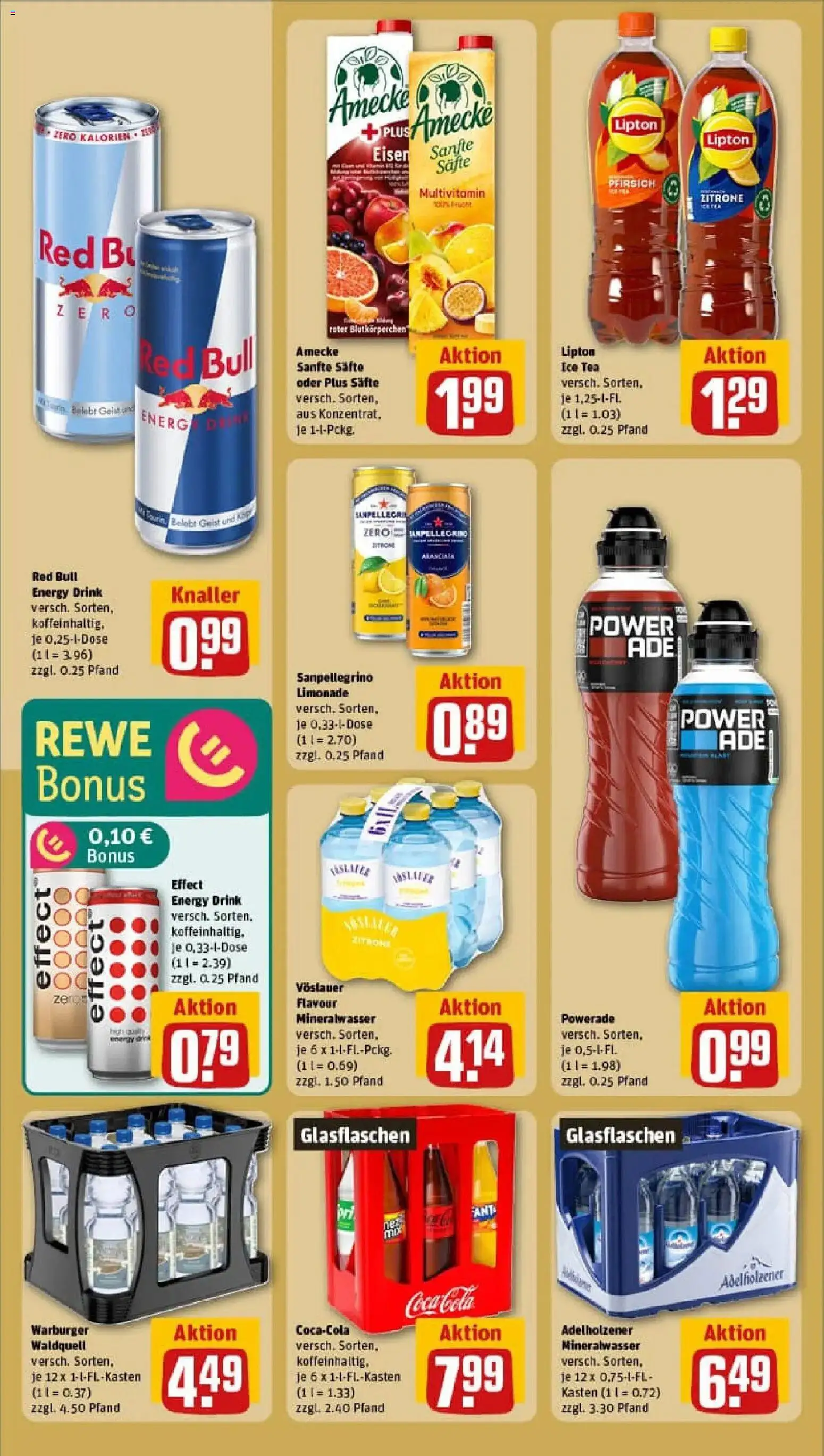 Rewe prospekt Marsberg	 – gültig ab 26.01.2026 | Seite: 16 | Produkte: Energy, Mineralwasser, Zitrone, Pfirsich