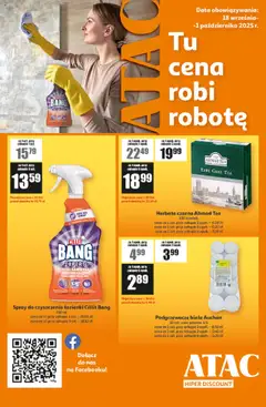 Pogląd oferty "Auchan Gazetka - ATAC Hiper Discount" - ważna od 18.09.2025