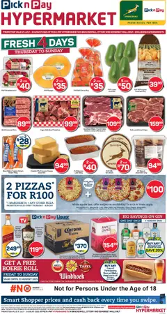 Preview of Pick n Pay specials valid from 31.07.2025