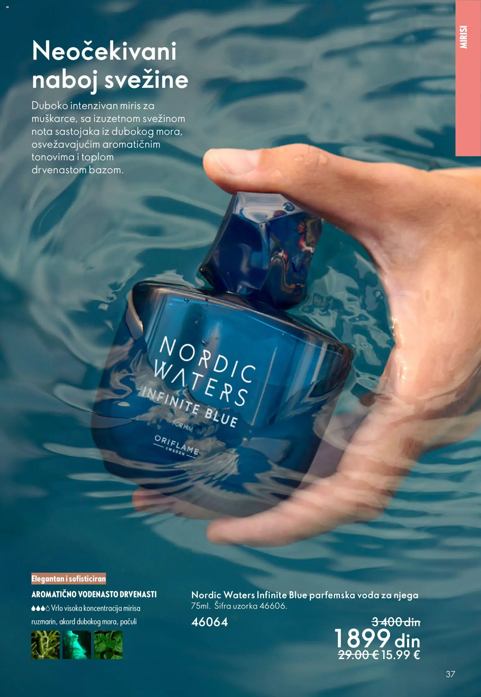 Oriflame katalog - važi od 28.01.2026 | Strana: 37 | Proizvode: Miris, Voda