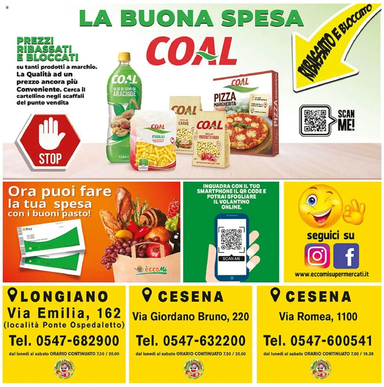 Volantino Coal del 11.09.2025 | Pagina: 24 | Prodotti: Prosciutto Crudo, Pizza, Prosciutto, Fusilli