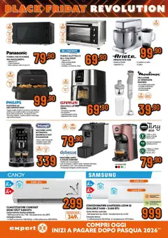 Anteprima del volantino Expert Napoli catalogo valido a partire dal 17.11.2025 | Pagina: 12 | Prodotti: Climatizzatore, Patatine, Forno, Vassoio