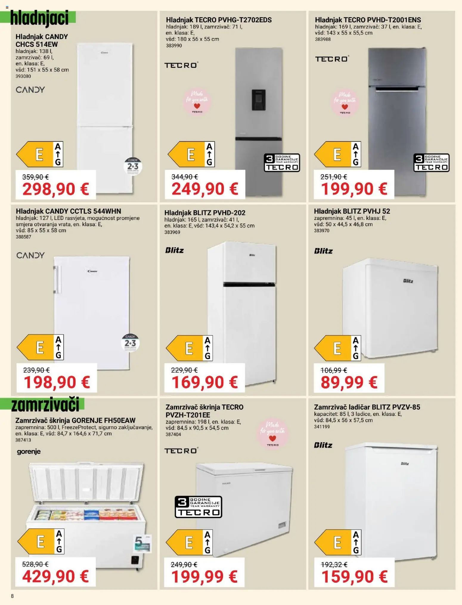 Pevex katalog | vrijedi od 03.04.2026 | Stranica: 8