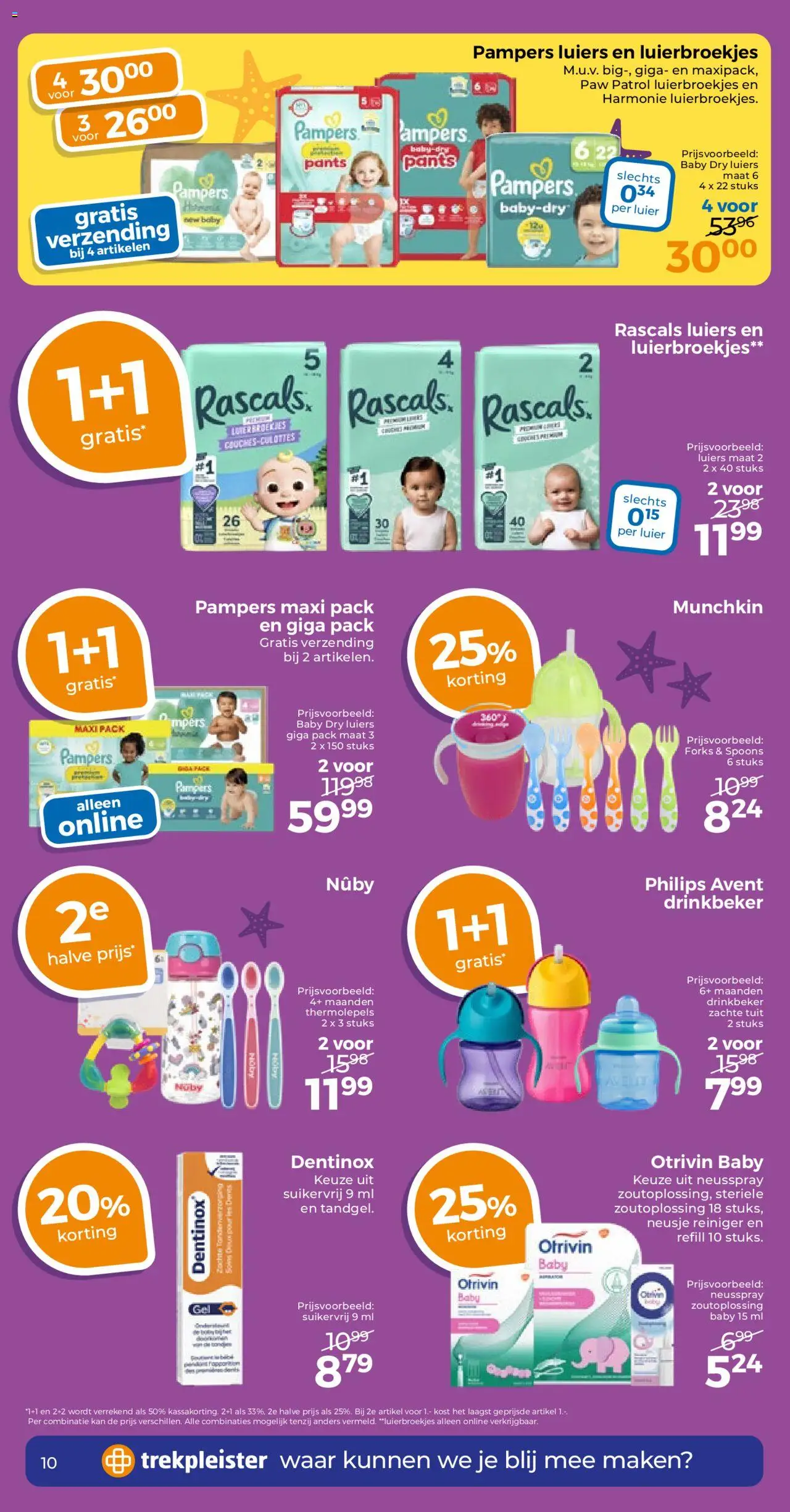  | Pagina: 10 | Producten: Broek, Kan, Pampers