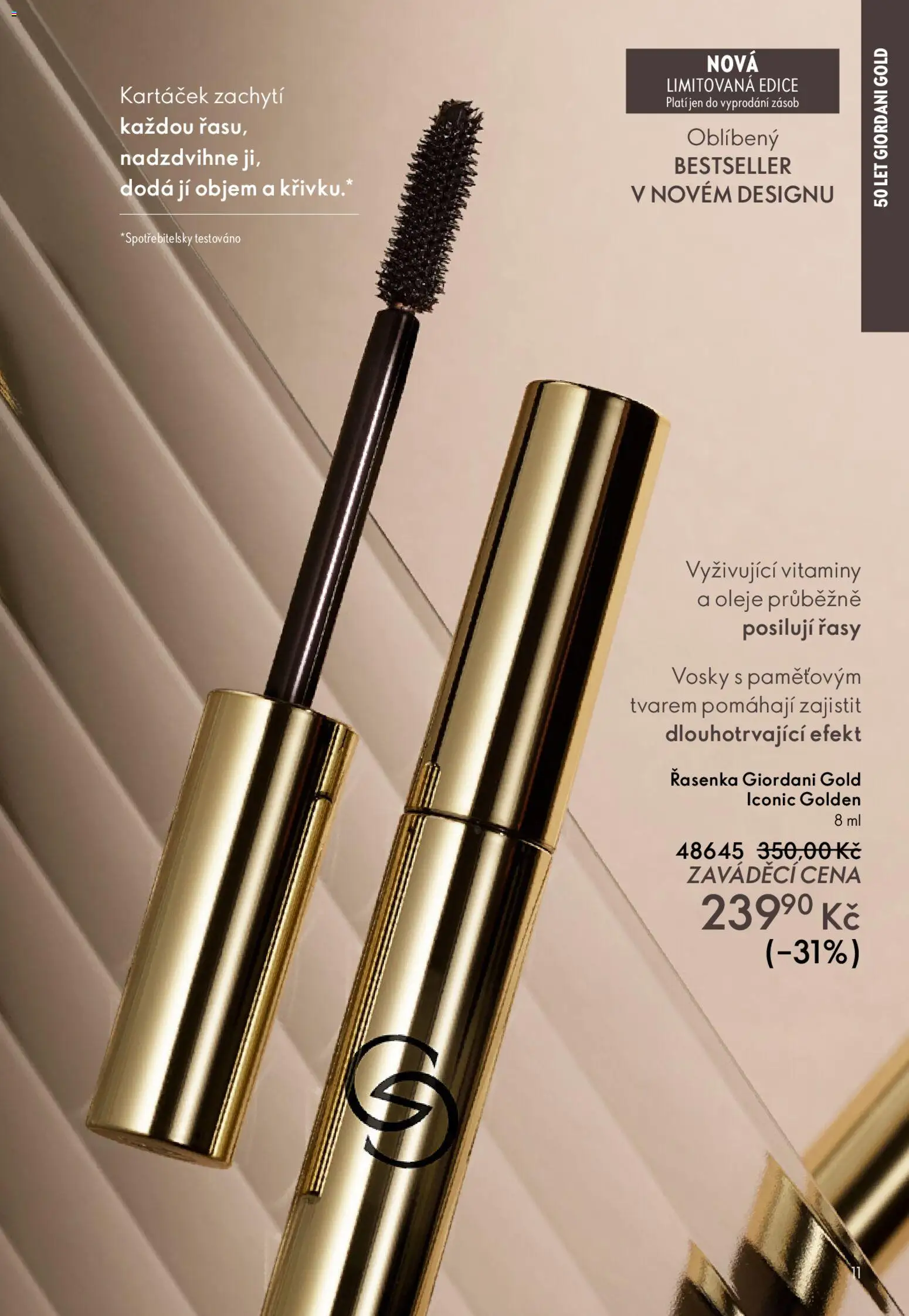 Oriflame katalog č.03/2026 od 11.02.2026 | Strana: 11 | Produkty: Oleje, Vitamíny, Vosky, Řasenka