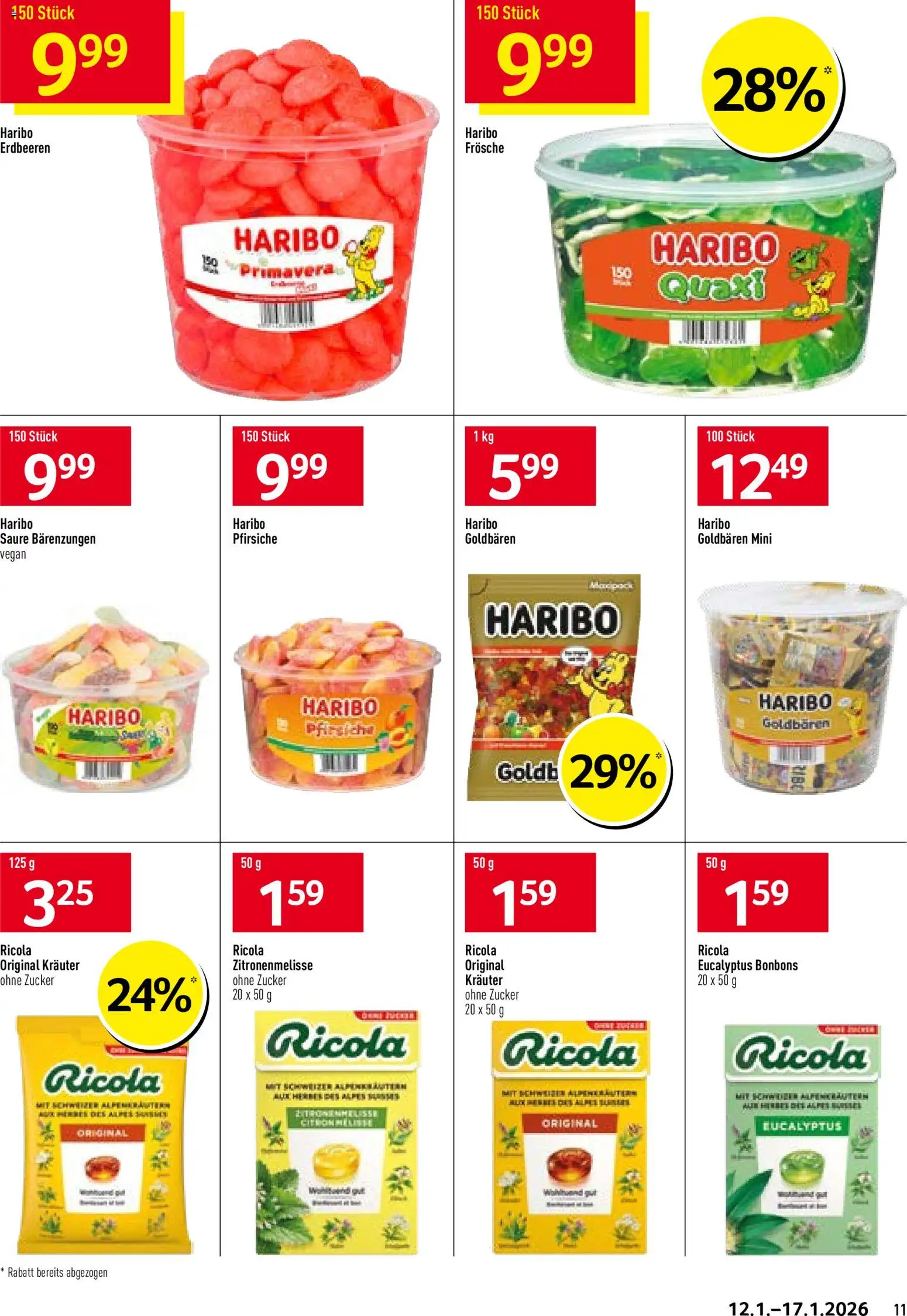 Prodega Aktionen Kiosk – gültig ab 12.01.2026 | Seite: 11 | Produkte: Erdbeeren, Zucker