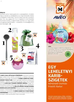 Müller Lifestyle magazin - amely érvényes a következő dátumtól: 27.03.2026 | Oldal: 35 | Termékek: Body, Virag, Fürdősó, Szappan