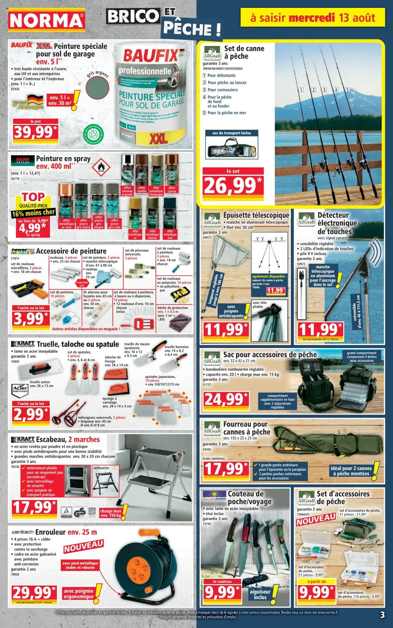  | Page: 3 | Produits: Couteau, Poudre, Pinceau, Parapluie
