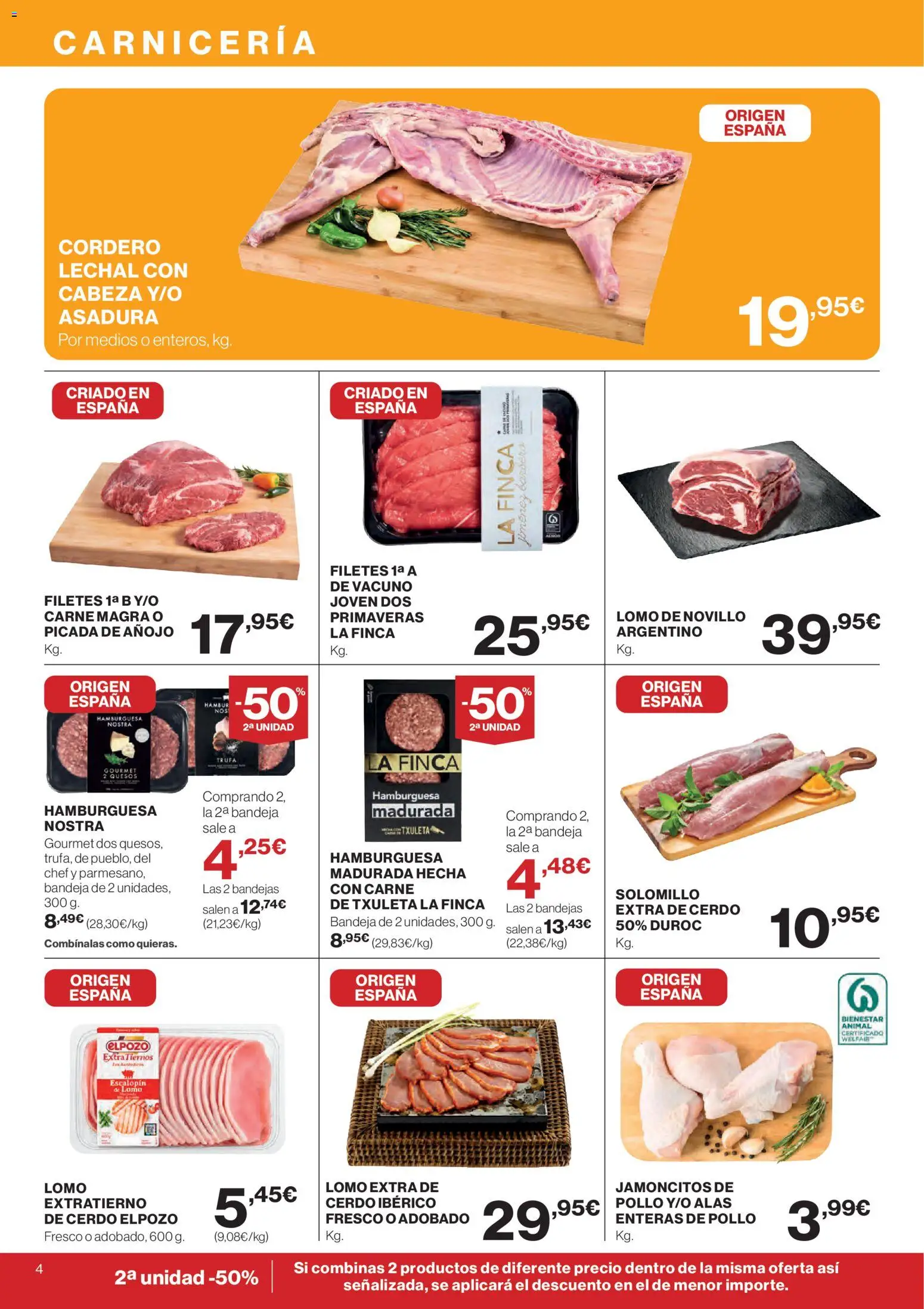 Supercor folleto │ válido desde el 09.04.2026 | Página: 4 | Productos: Cerdo, Φίλτρο καφέ, Σοκολατούχο γάλα, Bandeja