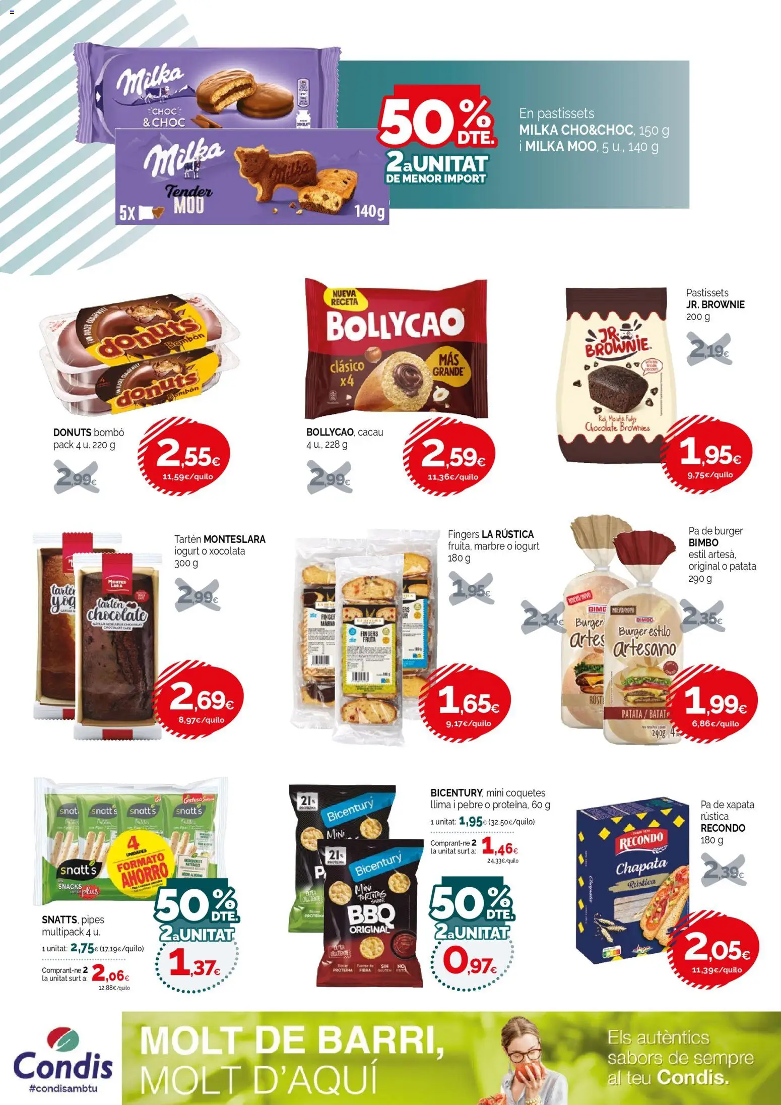 Condis folleto life │ válido desde el 22.04.2026 | Página: 10 | Productos: Chocolate, Donuts