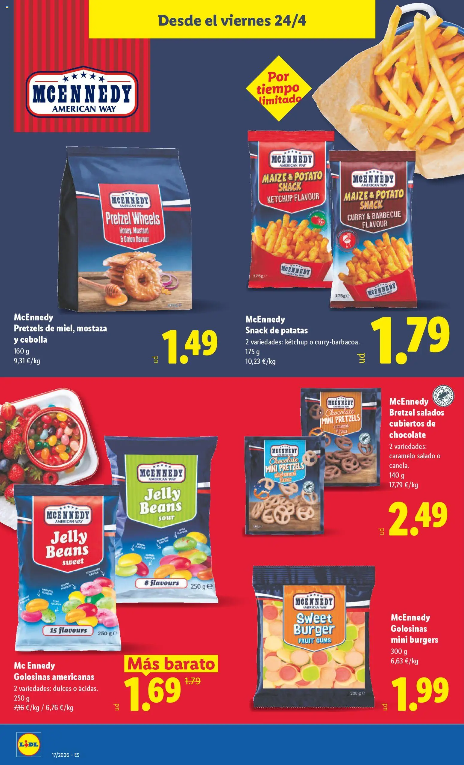 Lidl folleto │ válido desde el 20.04.2026 | Página: 32 | Productos: Chocolate, Golosinas, Παγωμένο τσάι