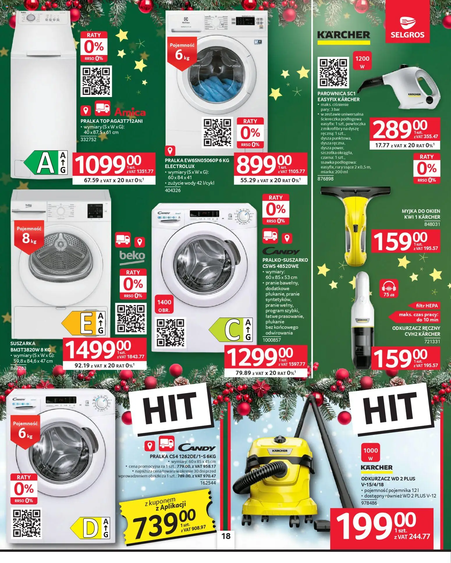 Selgros cash&carry Gazetka - Oferta przemysłowa od 04.12.2025 | Strona: 20 | Produkty: Top, Suszarka, Parownica, Szczotka