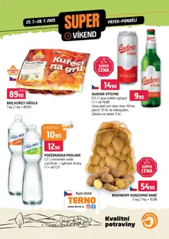 Náhled letáku Terno leták - Super víkend od 25.07.2025