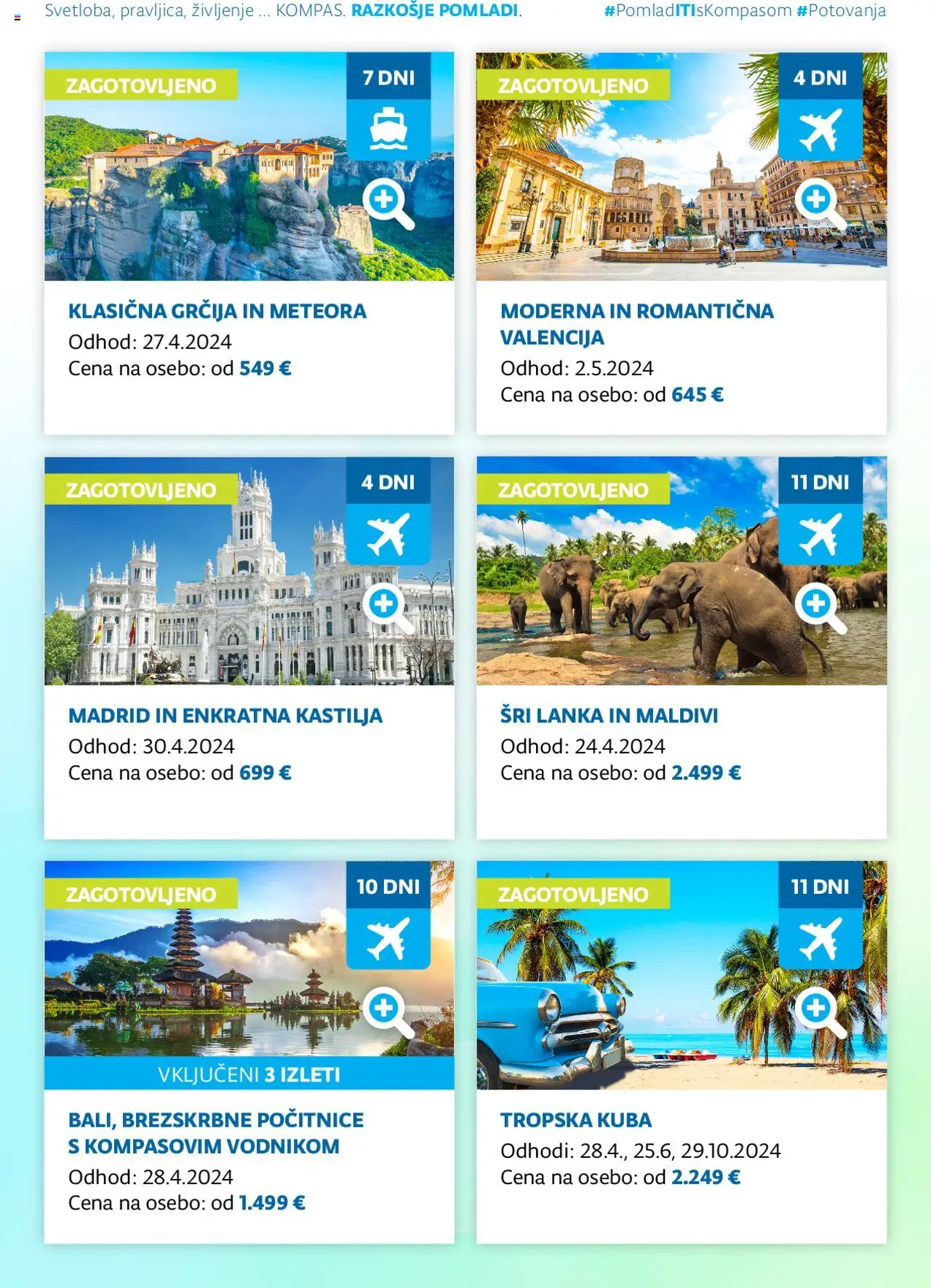 Kompas katalog potovanja │ velja od 25.03.2024 | Stran: 7