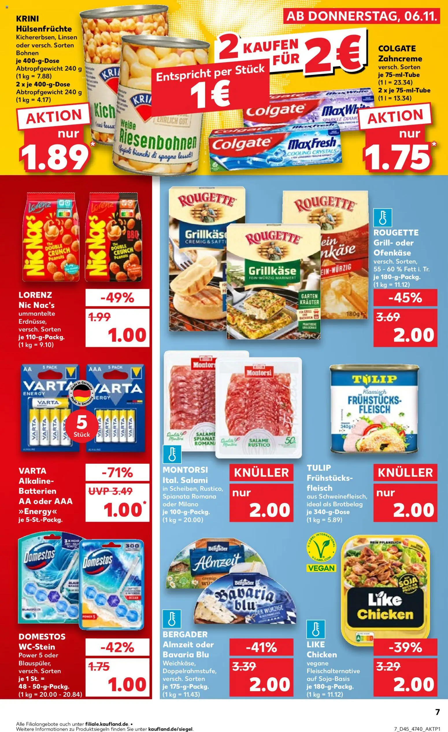 Kaufland prospekt Hannover	 – gültig ab 06.11.2025 | Seite: 7 | Produkte: Grill, Energy, Saft, Fleisch