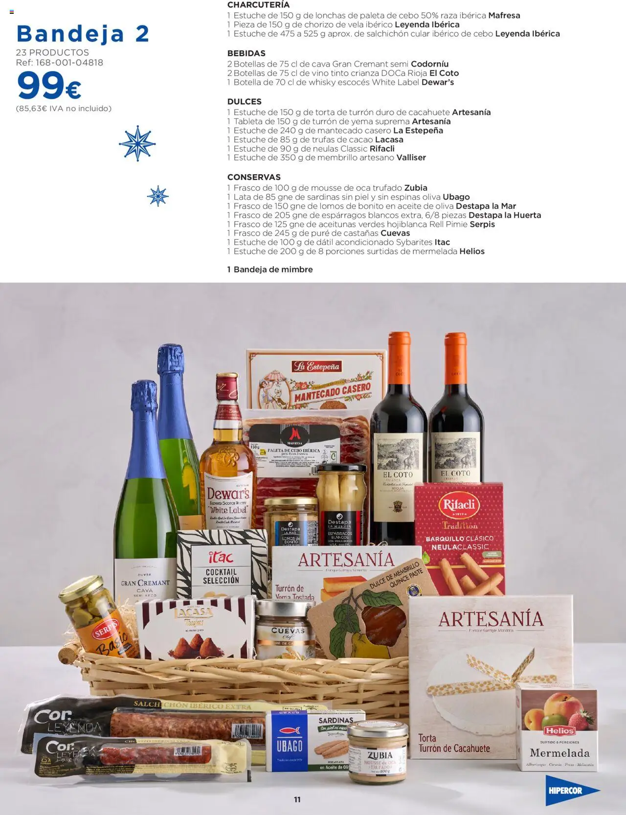 Hipercor catálogo │ válido desde el 06.10.2025 | Página: 11 | Productos: Pescado, Νερό καρύδας, Tableta, Vela