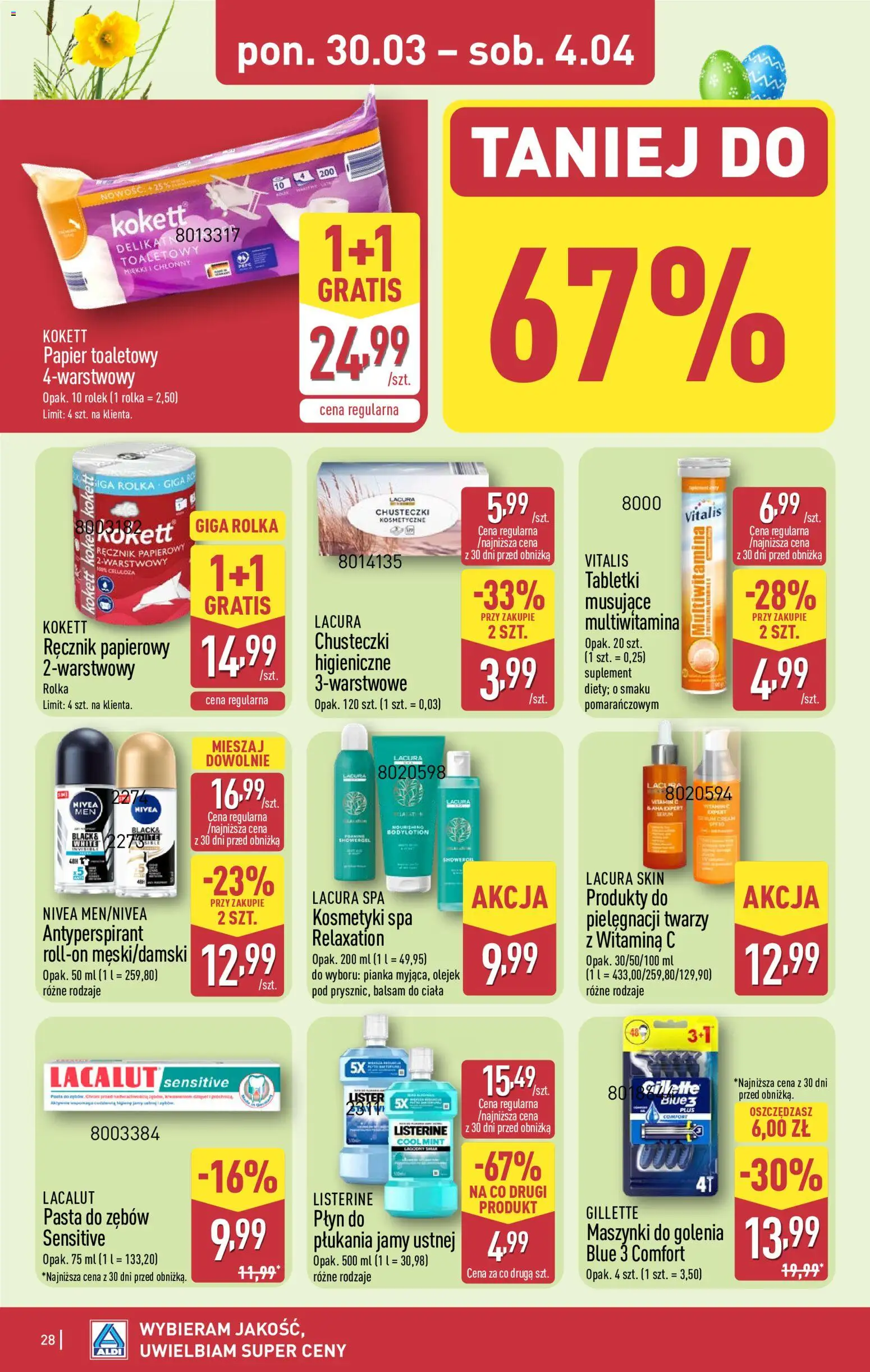 Aldi Polsko leták od 30.03.2026 | Strana: 28