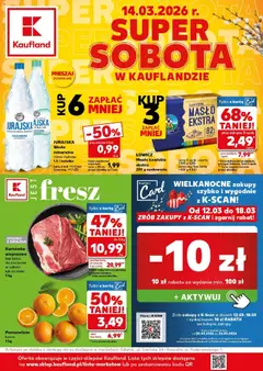 Pogląd oferty "Kaufland gazetka - Super Sobota" - ważna od 14.03.2026