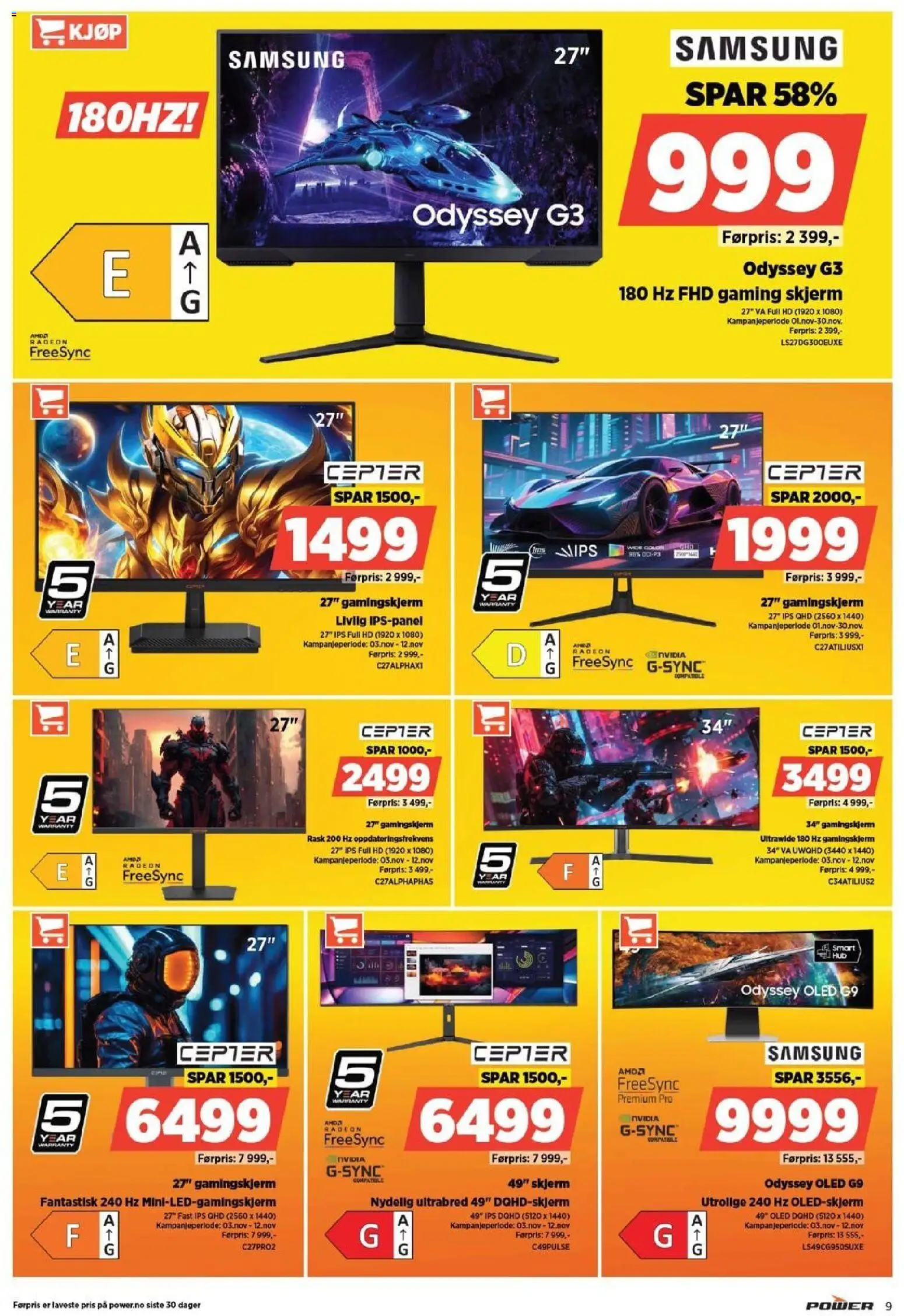 {H1} | Side: 9 | Produkter: Skjerm, Суміш дитяча