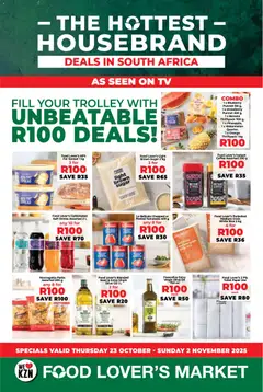 Food Lover's Market specials catalogue – valid from 23.10.2025