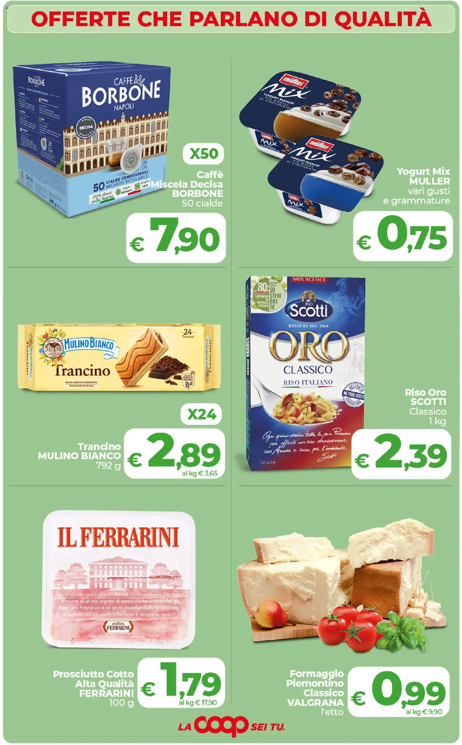 Volantino COOP del 27.01.2026 | Pagina: 2 | Prodotti: Caffè, Riso, Spezie, Fragranza