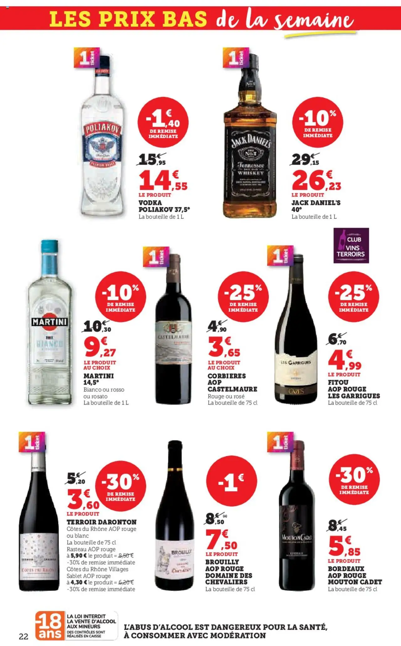 {H1} | Page: 22 | Produits: Vodka, Vodka Poliakov, Martini