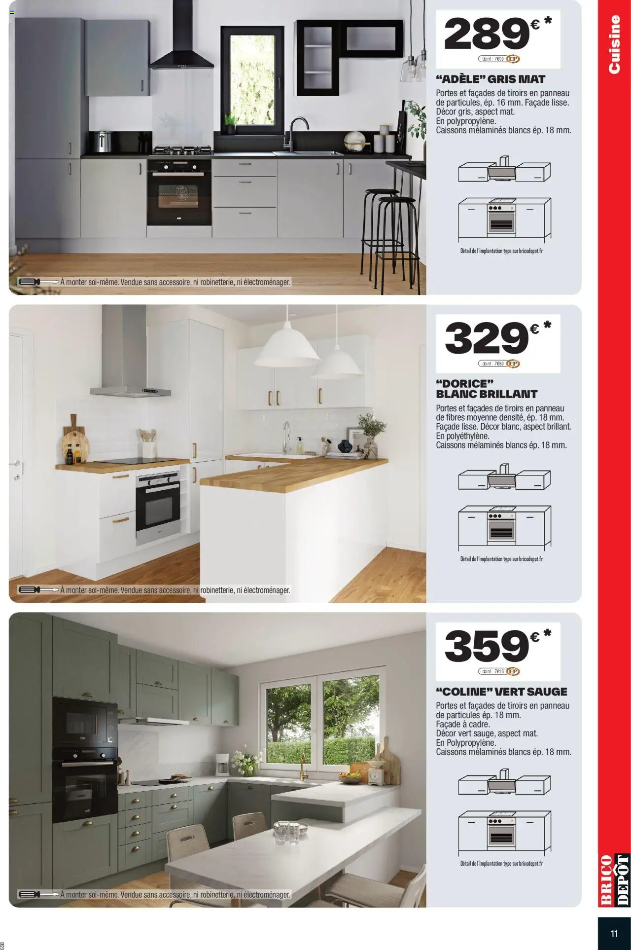  | Page: 11 | Produits: Portes, Tiroirs