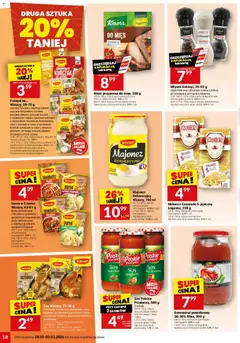 Pogląd oferty "Twój Market Gazetka" - ważna od 28.01.2026 | Strona: 18 | Produkty: Puree ziemniaczane, Papryka, Sól morska, Sos