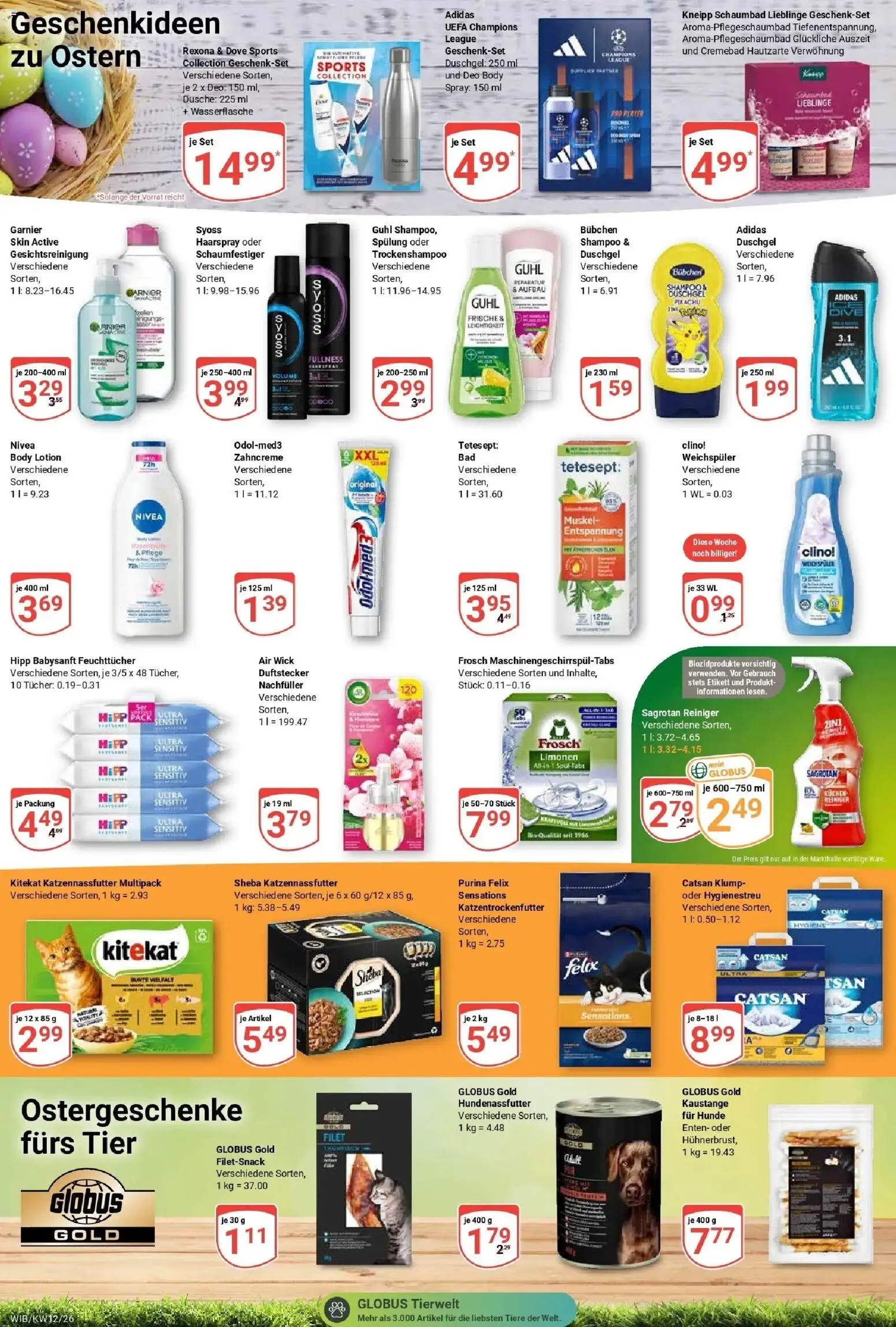 Globus prospekt Wiesbaden-Nordenstadt	 – gültig ab 15.03.2026 | Seite: 24 | Produkte: Sheba, Shampoo, Duschgel, Body Lotion