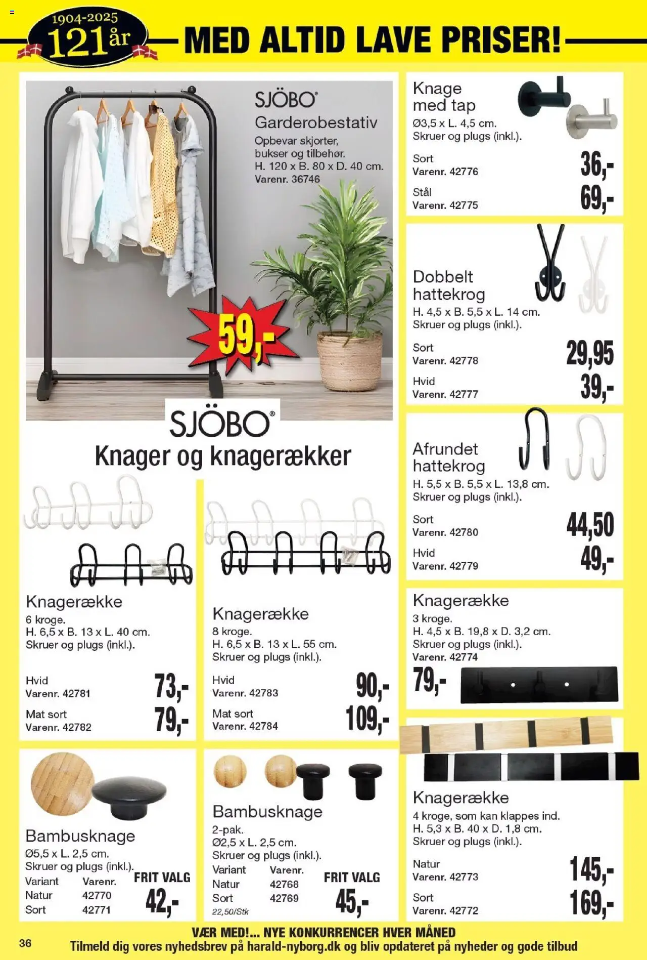 Harald Nyborg Tilbudsavis gyldig fra 07.08.2025 | Side: 42 | Produkter: Bukser, Søm