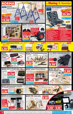 Norma Prospekt 	 ab 10.11.2025 gültig | Seite: 4 | Produkte: Adapter, Cutter, Gewicht, Box
