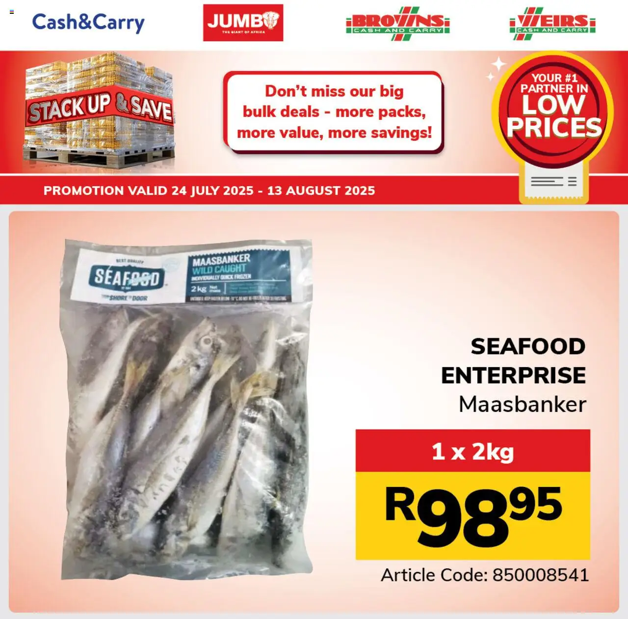 Jumbo Meat Specials │ valid from 24.07.2025 | Page: 3 | Products: Seafood