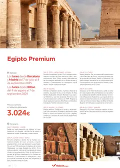 Vista previa Halcón Viajes Egipto válido desde el 01.07.2025 | Página: 56 | Productos: Navegación